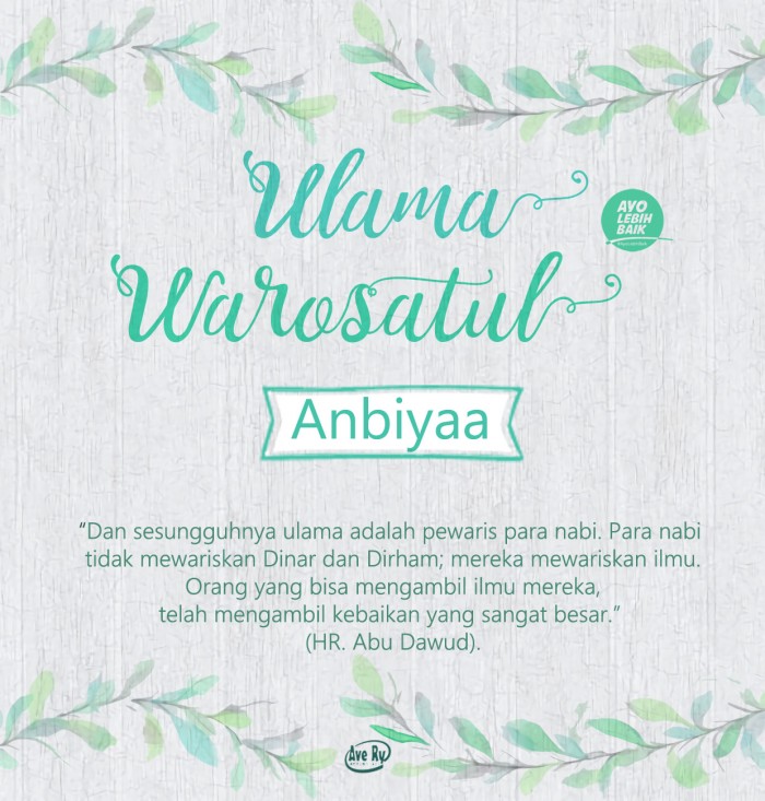 Ketika Para Masyayikh Semakin Sepuh
